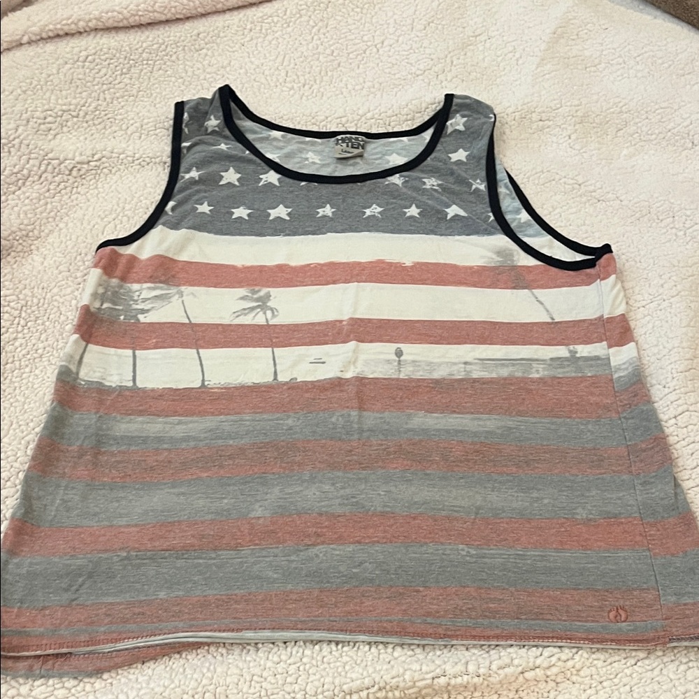 Hang Ten Gray and Black Tank Top